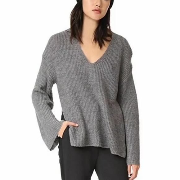 Rebecca Minkoff Remi Gray Sweater Size Small - Picture 1 of 9